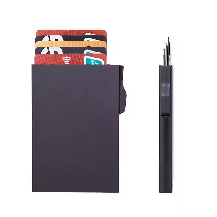 POP-UP sideknap Kortholder tegnebog