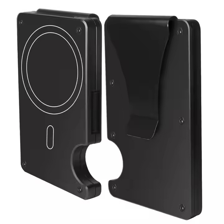 MagSafe RFID-pung i metal med pengeklip