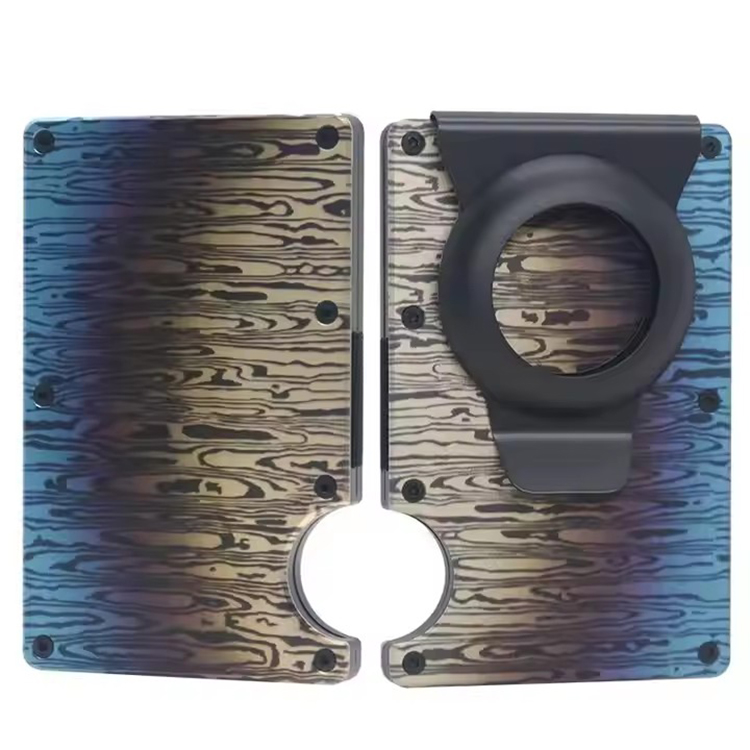 RFID-pung i metal med AirTag Money Clip