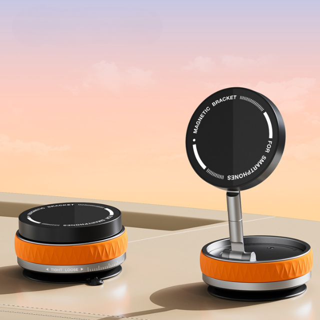 Suport magnetic pentru telefon auto cu urmărire inteligentă de 360 ​​de grade, universal, stabil, cu absorbție &icirc;n vid, iPhone 17 Pro Max 12 IPad Gaming