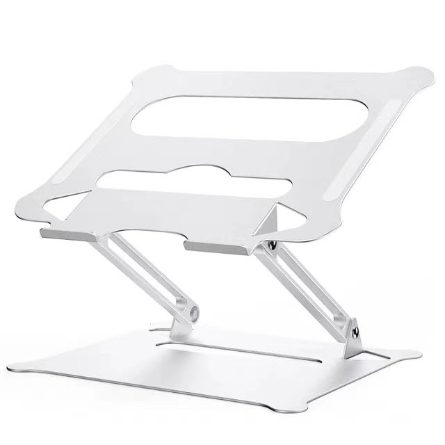 Suport pentru notebook reglabil din aluminiu cu ventilație de căldură Suport portabil și ergonomic pliabil pentru laptop