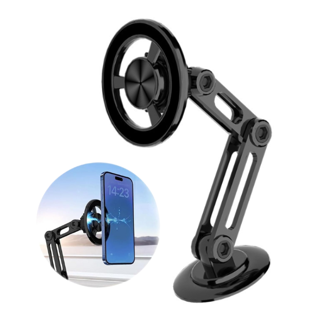 Magnetisk biltelefonholder Ny avanceret st&aelig;rk sugekop Mobiltelefonholder monteret telefonholder til universel bil