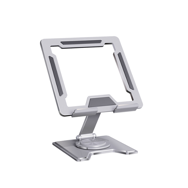 360 graders roterende fuldmetal aluminium bordstativ hul k&oslash;ling Justerbar computer se doven st&oslash;tte Tablet PC stativ